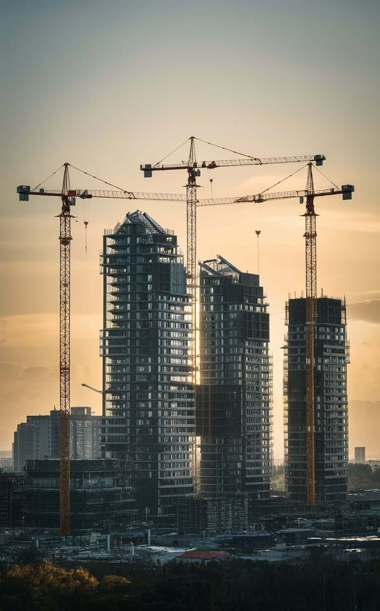 guindaste de construção